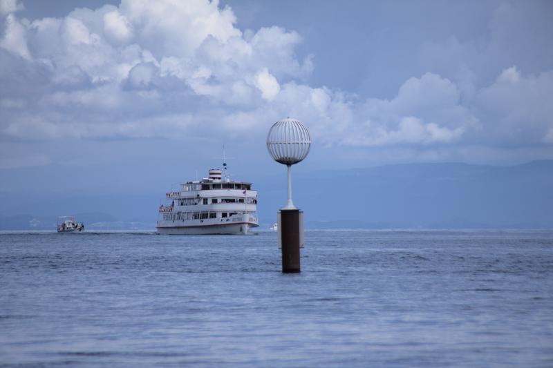 Ship on the lake of Constanze